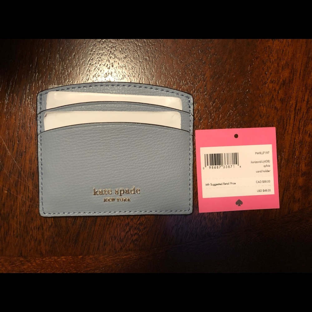 Kate spade card wallet NWT